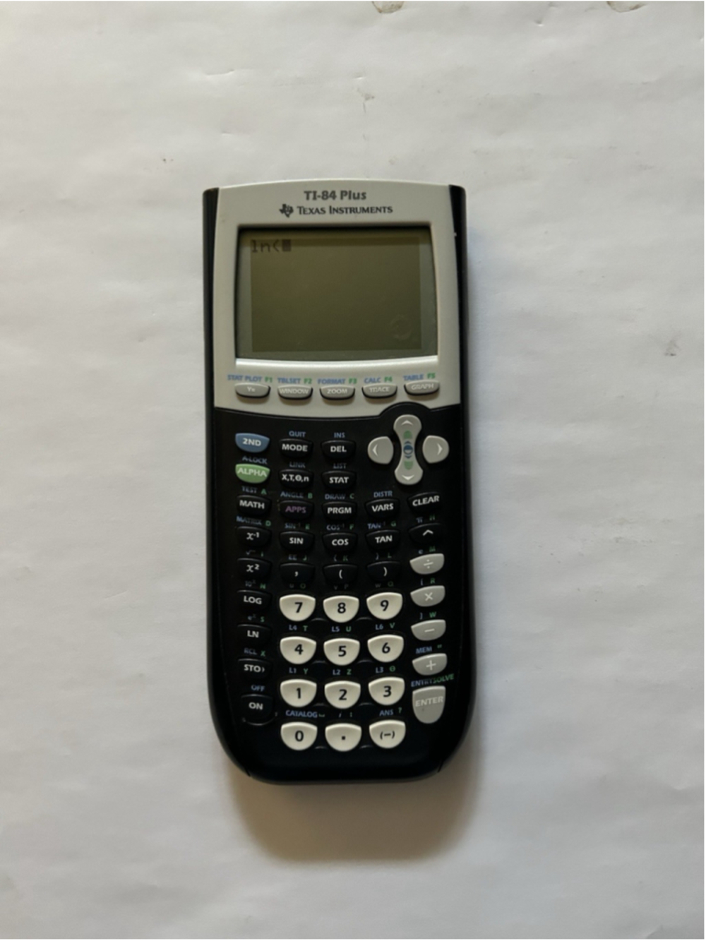 Texas Instruments TI-84 Plus Graphing Calculator Battery Operated
